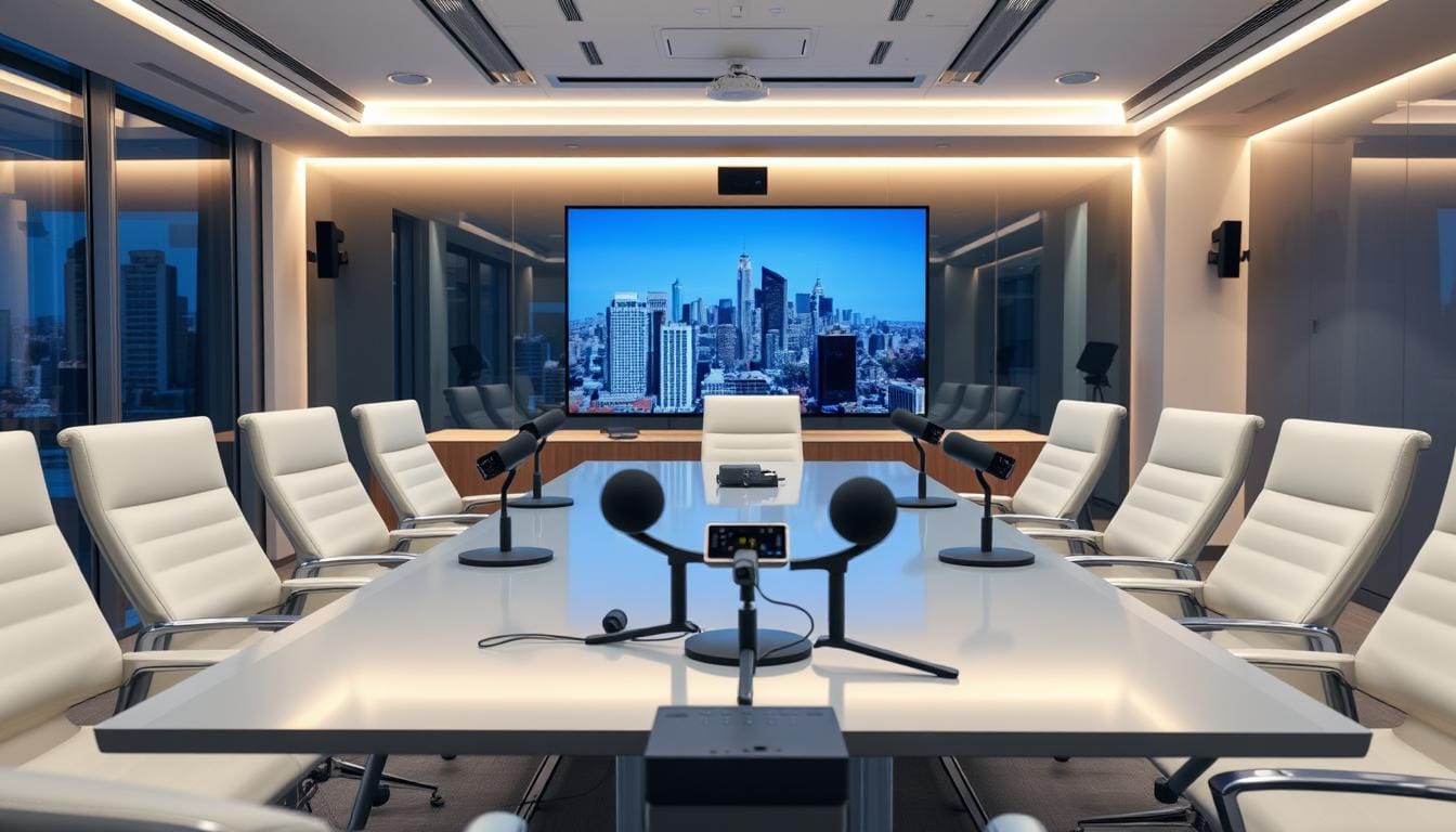 Optimize Meetings with Conference Room Video Conferencing 1 conference room video conferencing